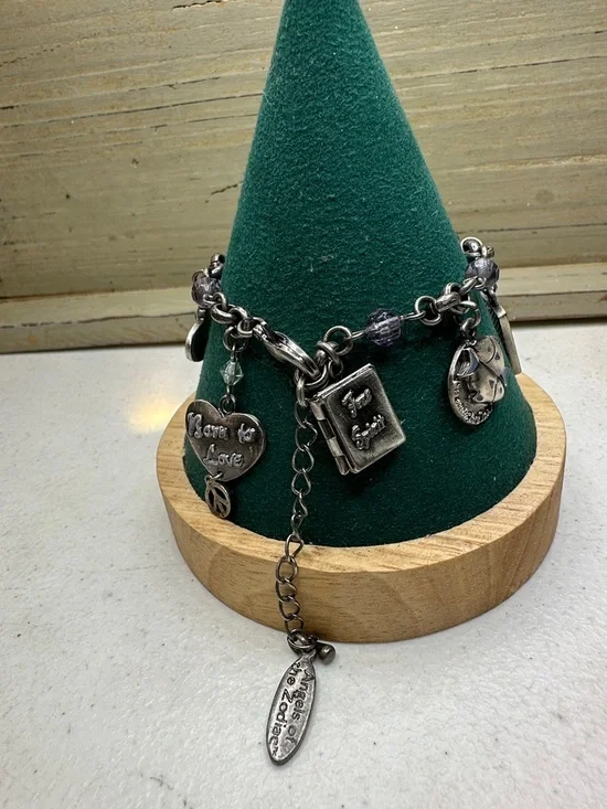 Pisces Zodiac Charm Bracelet Y2K - Picture 4 of 5